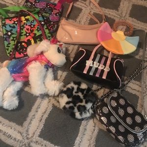 Little girl purses